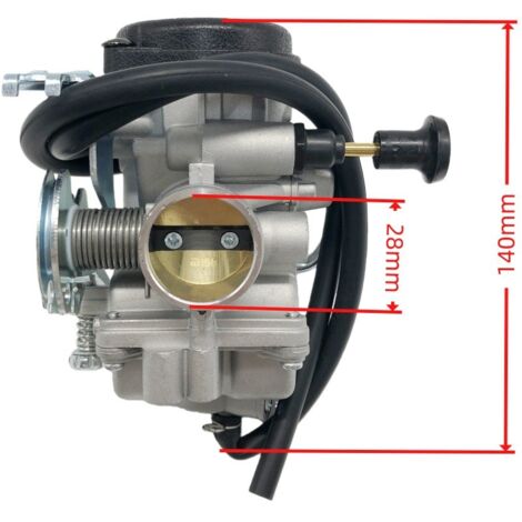 Vergaser passend für YBR125 Dual Line 200 TW200 2JX-14301-02-00 606-061 Yamaha Motorrad Kraftstoffteile, hochpräziser Mischer, Drosselklappengehäuse.