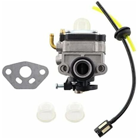 Vergaser-Reparatursatz mit Kraftstofffilter und Schlauch für Robin Subaru EH025 EH035 592-60090-00-2 593-60140-00, inklusive Dichtung und Primerpumpe