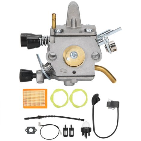 Vergaser- und Zündspulendichtungssatz, kompatibel mit Stihl FS120, FS200, FS250, FS300 und FS350 Gartengeräten