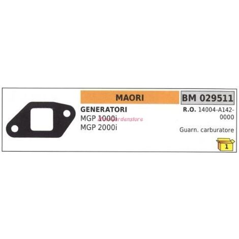 Vergaserdichtung MAORI Lichtmaschine MGP 1000i 2000i 029511