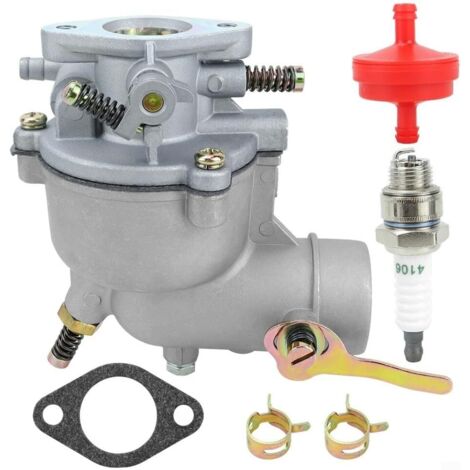 Vergasereinheit für Motoren mit horizontalem Auslass (7 PS, 8 PS, 9 PS). Häufig verwendet in Rasenmähern, Gartengeräten und Outdoor-Werkzeugen.