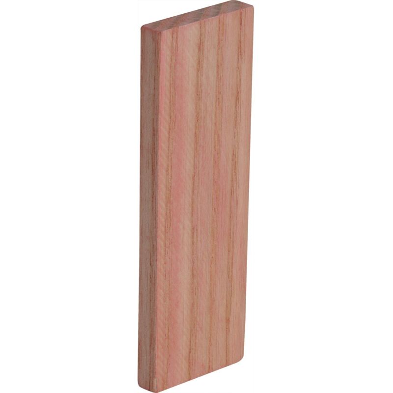 Austria - Verglasungsklötze Holz Esche lackiert Holzklotz 80x24x6 mm 100 Stück Glaserklötze rot