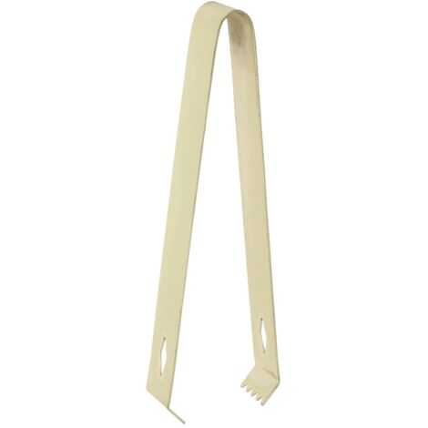 Vergoldete Edelstahl-Eiszange für Bars, dicke Rautenform