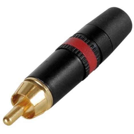 Vergoldeter RCA-Stecker Neutrik