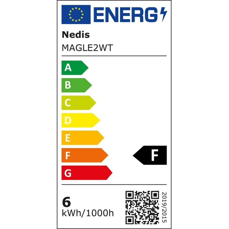 Nedis Vergroerungstischlampe Linsenstarke 3 Dioptrien 6500 K 6w 700 Lm Wei