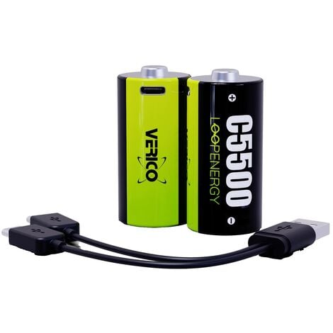 Batterie LiPo rechargeable 4x AAA 400mAh 5V charge USB ZNTER Lithium