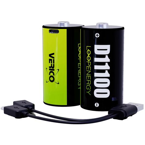Verico LoopEnergy USB-C Pile rechargeable LR6 (AA) Li-Ion 1700 mAh