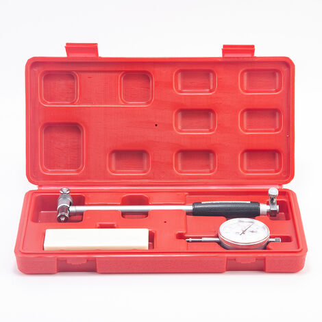 Vérificateur d'Alésage,Jauge d'Alésage 50-160MM Indicateur de Diamètre Outils de Cylindre pour Mesurer les Dimensions Internes des Pièces，1 ensemble 56Vingt
