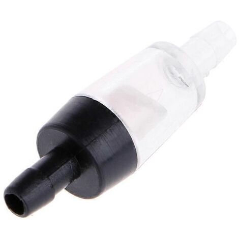 Vérifiez la présence d'un clapet anti-retour pour pompe à air d'aquarium compatible avec un tuyau de 4 mm de diamètre intérieur.