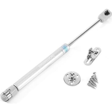 Vérin à gaz - Ascenseur hydraulique - 100N - Argent - Intérieur - 1 pièce
