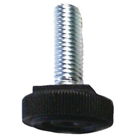 Vérin plastique noir diamètre 30mm tige 10mm unité SELECT HARDWARE 236230