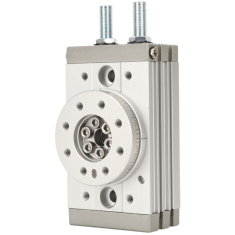 Vérin Pneumatique Rotatif en Alliage d'Aluminium 0-190° Réglable Haute Résistance Étanche 30A