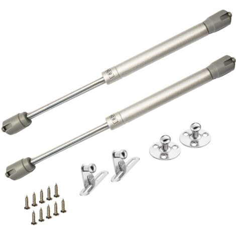 Vérins à Gaz Hydrauliques, 80N/8kg Amortisseur à Gaz pour Levage de Porte Armoire Meuble Cuisine Amortisseur Charniè, Lot de 2