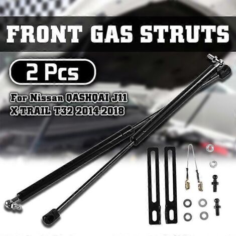 Vérins de capot avant pour Nissan QASHQAI J11 X-TRAIL T32 2014 2015-2018