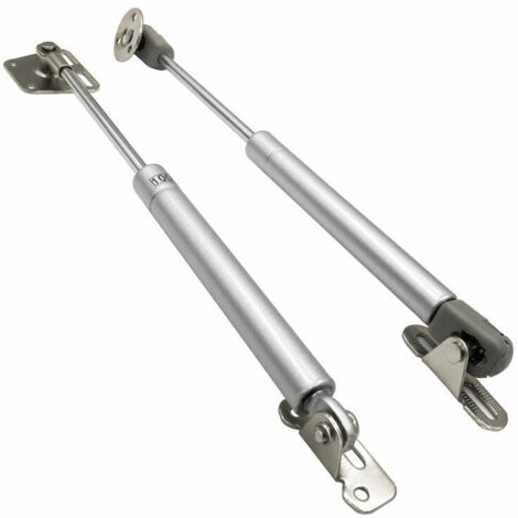 Vérins pneumatiques, 2pcs 100n cabinet hydraulique Jack Spring bras d'amortisseur pneumatique, support pneumatique porte d'armoire hydraulique tatami haut et bas barre de support de porte pour lever a