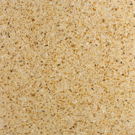 Véritable Carreau Terrazzo BROWN SUGAR - collection TRADIZIONE 60x30 cm boîte de m2 Brossé - Gioia Materia