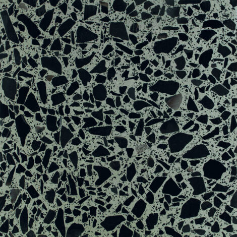 Véritable Carreau Terrazzo CRUMBLE GRIGIO - collection TRADIZIONE 30x30 cm boîte de m2 Adouci - Gioia Materia