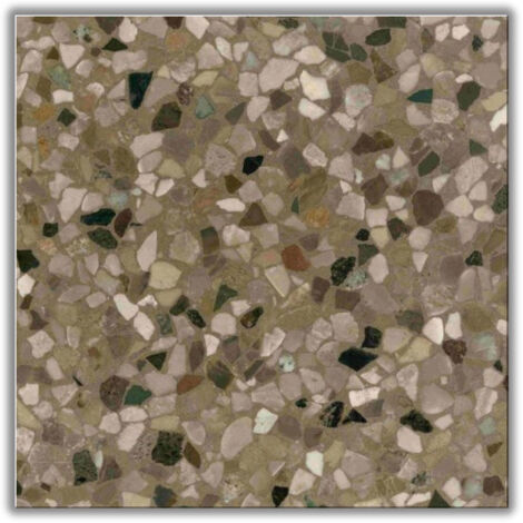 Véritable Carreau Terrazzo CUPIDO 40x40 cm boîte de 0.96m2 Adouci - Gioia Materia