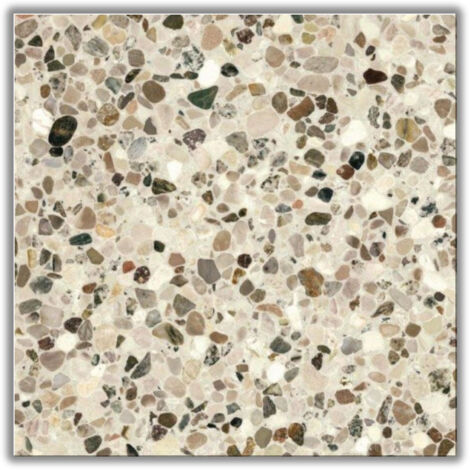 Véritable Carreau Terrazzo FAUNO 40x40 cm boîte de 0.96m2 Adouci - Gioia Materia