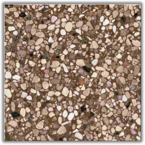 Véritable Carreau Terrazzo FIDES 40x40 cm boîte de 0.96m2 Adouci - Gioia Materia