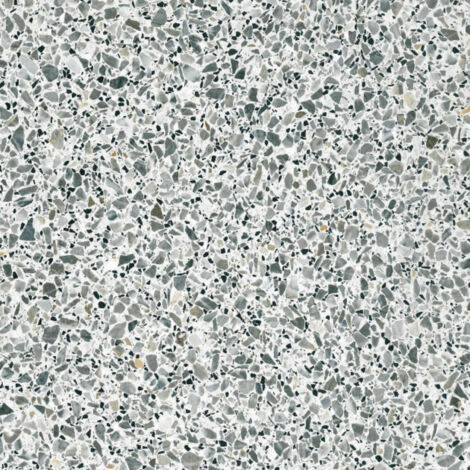 Véritable Carreau Terrazzo fond blanc inclusions multicolores VIOLEG 40x40 cm boîte de 0.80m2 Satiné - Gioia Materia
