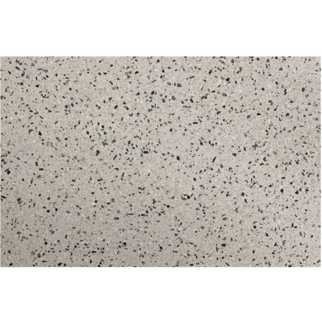 Véritable Carreau Terrazzo fond gris inclusions blanches et noires AVEIRO 60x60 cm boîte de 0.72m2 Satiné - Gioia Materia
