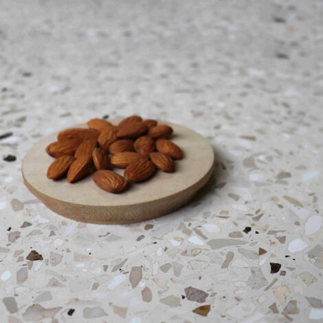 Véritable Carreau Terrazzo MALAGA 30x30 cm boîte de 0.99m2 Brillant / Poli - Gioia Materia