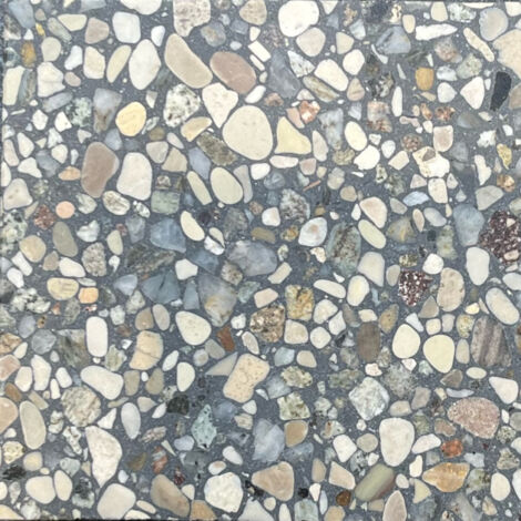 Véritable Carreau Terrazzo MANI 40x40 cm boîte de 0.96m2 Adouci - Gioia Materia