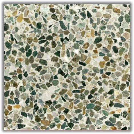 Véritable Carreau Terrazzo MINERVA 40x40 cm boîte de 0.96m2 Adouci - Gioia Materia