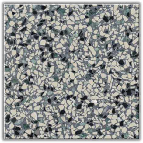 Véritable Carreau Terrazzo NETTUNO 40x40 cm boîte de 0.96m2 Adouci - Gioia Materia