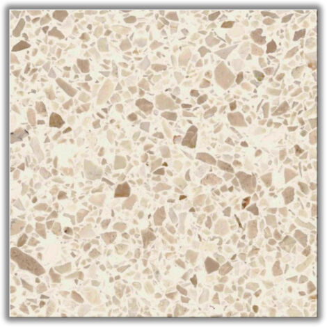 Véritable Carreau Terrazzo PENNE 40x40 cm boîte de 0.96m2 Adouci - Gioia Materia