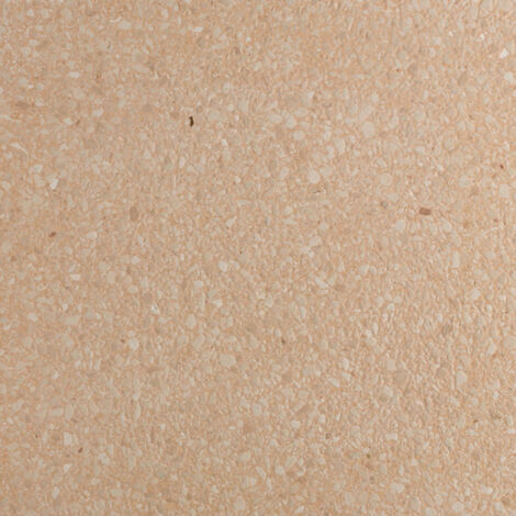 Véritable Carreau Terrazzo ROSA DOLCE - collection TRADIZIONE 60x60 cm boîte de m2 Brossé - Gioia Materia