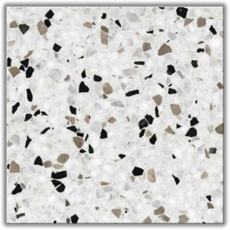 Véritable Carreau Terrazzo TERNI 40x40 cm boîte de 0.96m2 Adouci - Gioia Materia