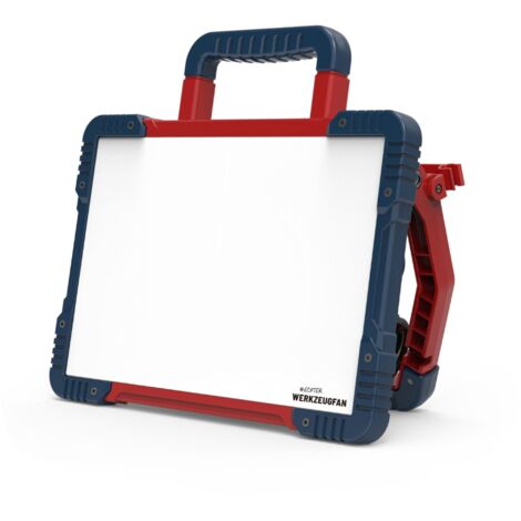 Véritable fan d'outils Projecteur de chantier hybride LED 5500 lumens, IP54 18V système multi-batterie
