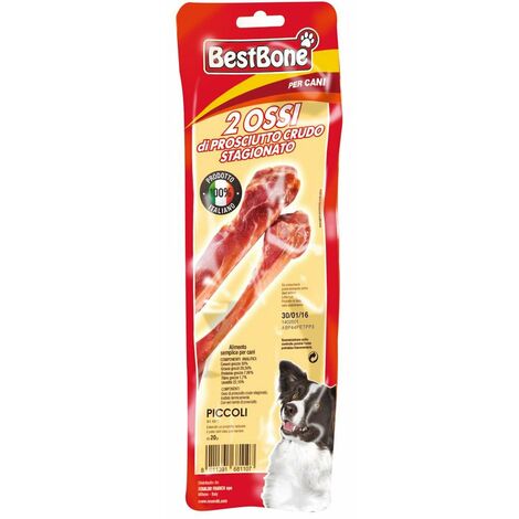 Véritable os à jambon de petite taille pour chiens