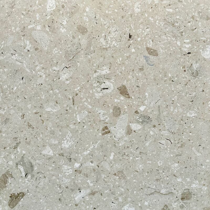 Stone By Stone - Véritable Terrazzo 12 mm - Roma - 60x60 - Adouci - (0,36 m²)
