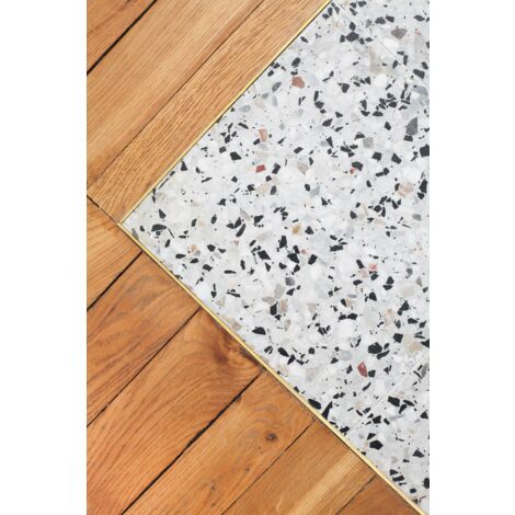 Véritable Terrazzo 12 mm - Venice - Adouci - 60x60x1,2cm