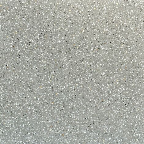 Véritable Terrazzo 20 mm - Grigio - Adouci - 60x60x2cm