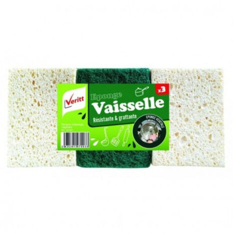 Veritt Tampon S/éponge Végétal3 - Veritt