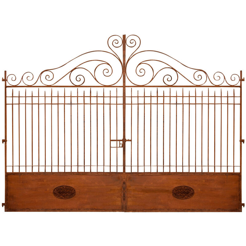 

Biscottini - Verja de hierro macizo L400XPR8XH300 CM
