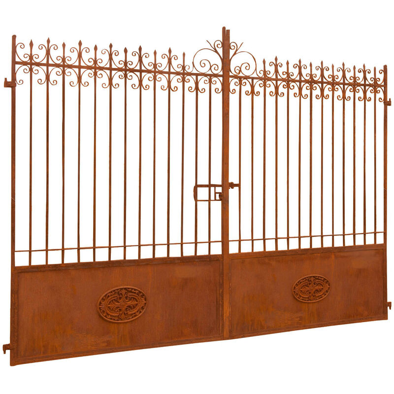 

Verja de hierro macizo L332XPR8XH254 CM