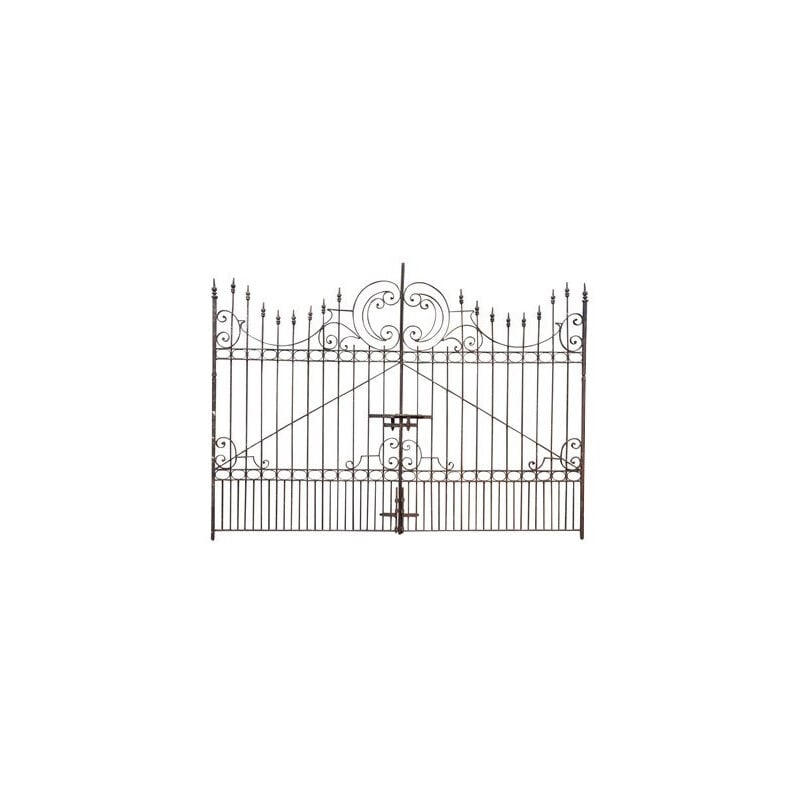 

Biscottini - Verja de hierro macizo (cm: 410 x 12 x 298). Made in Italy