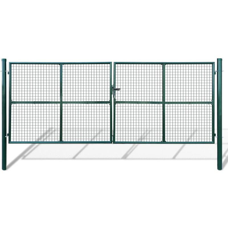 

Verja Mallada para Jardín 415x200 cm 400x150 cm - Verde - Vidaxl