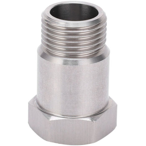 Verlängerung, Adapter und Abstandshalter für M18x1,5 mm Sauerstoffsensor, Edelstahl 304, mechanische Ausrüstung
