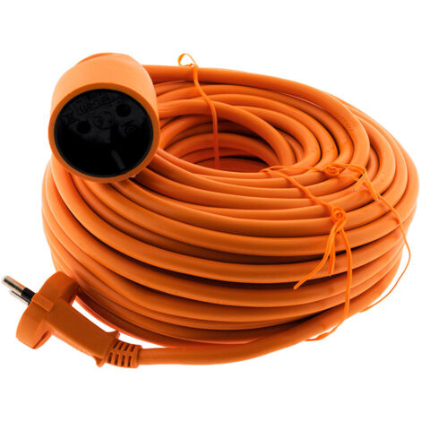 Verlängerungskabel 16A 25m - Orange - Zenitech