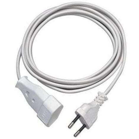 Verlängerungskabel 3m weiss, PVC