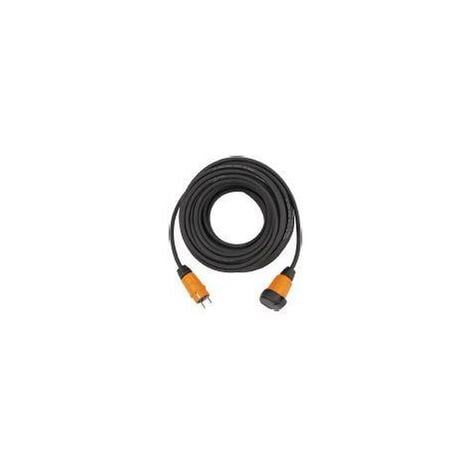 AUTRES Brennenstuhl professionalLINE Verlängerungskabel VN 1100 IP44, 10 m Kabel H07RN-F 3G1,5 in schwarz, BGI 608 - schwarz