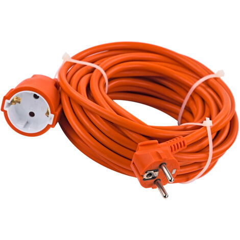 Verlängerungskabel Stromkabel orange H05VV-F 3G1,5mm² 10 - 30 Meter IP20