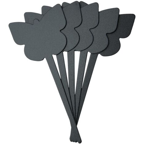 VERMES - SET 5 ETICHETTE A FORMA DI FARFALLA CON PENNARELLO A GESSO LIQUIDO