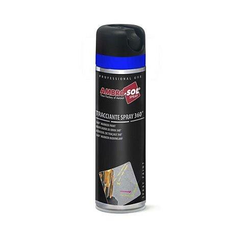 Vermice Tracciante Marker – BLU Fluorescente - AMBRO-SOL Spray 360° da 500 ml